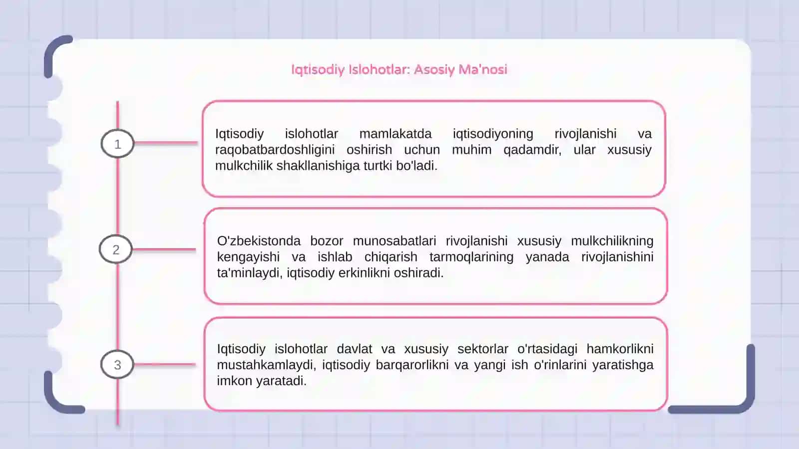 Iqtisodiy Islohotlar: Asosiy Ma'nosi 3
