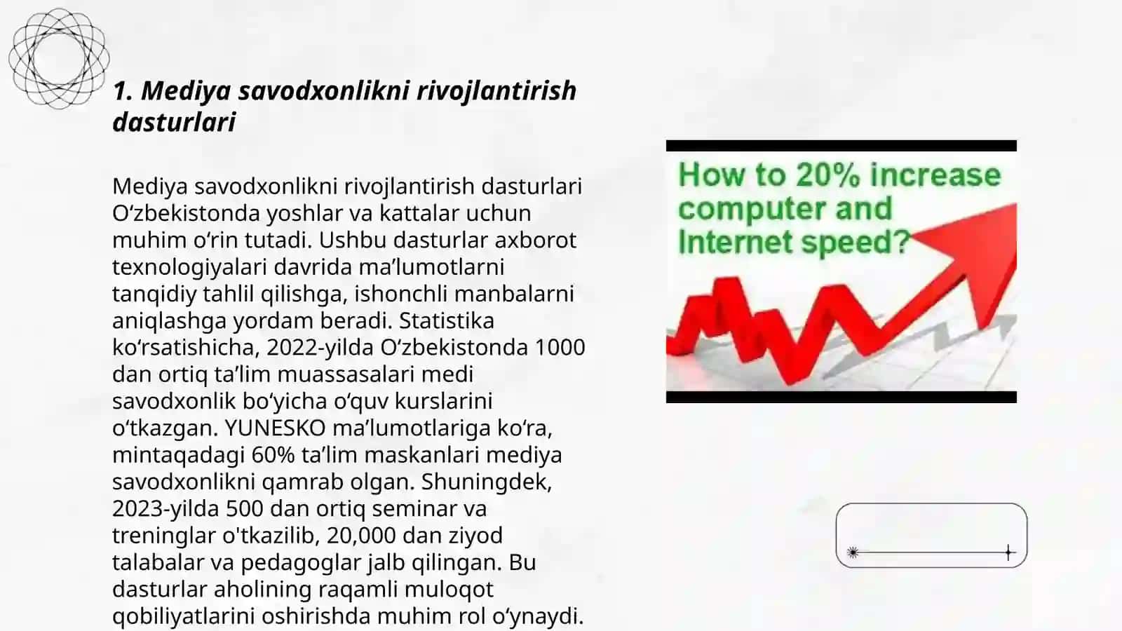 Mediya savodxonlikni rivojlantirish dasturlari 3