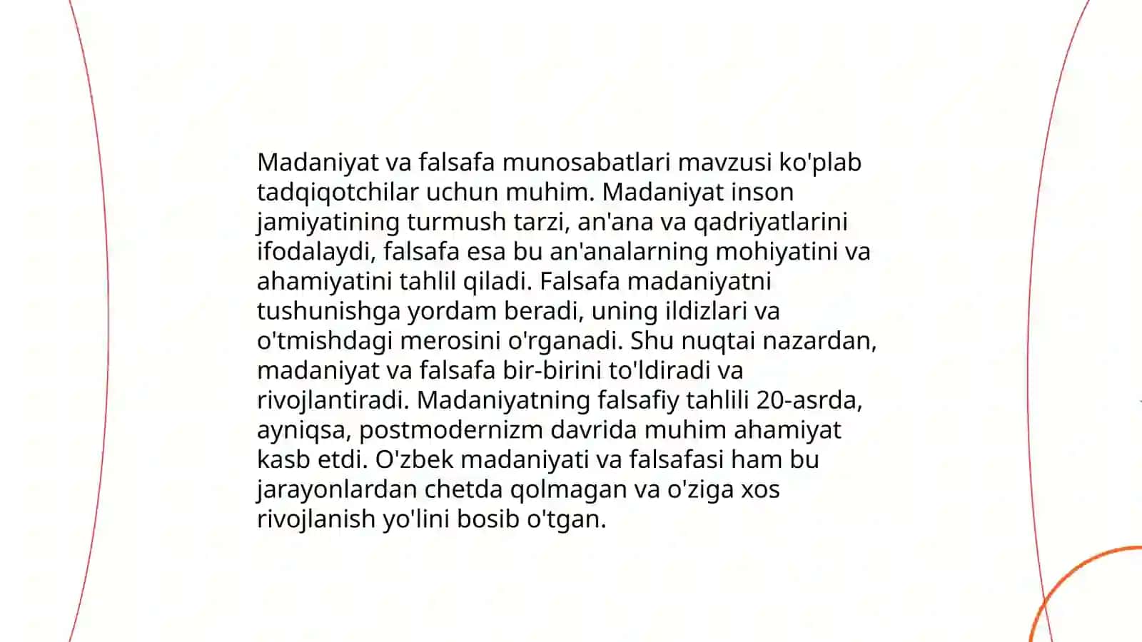 Madaniyat falsafasi 3