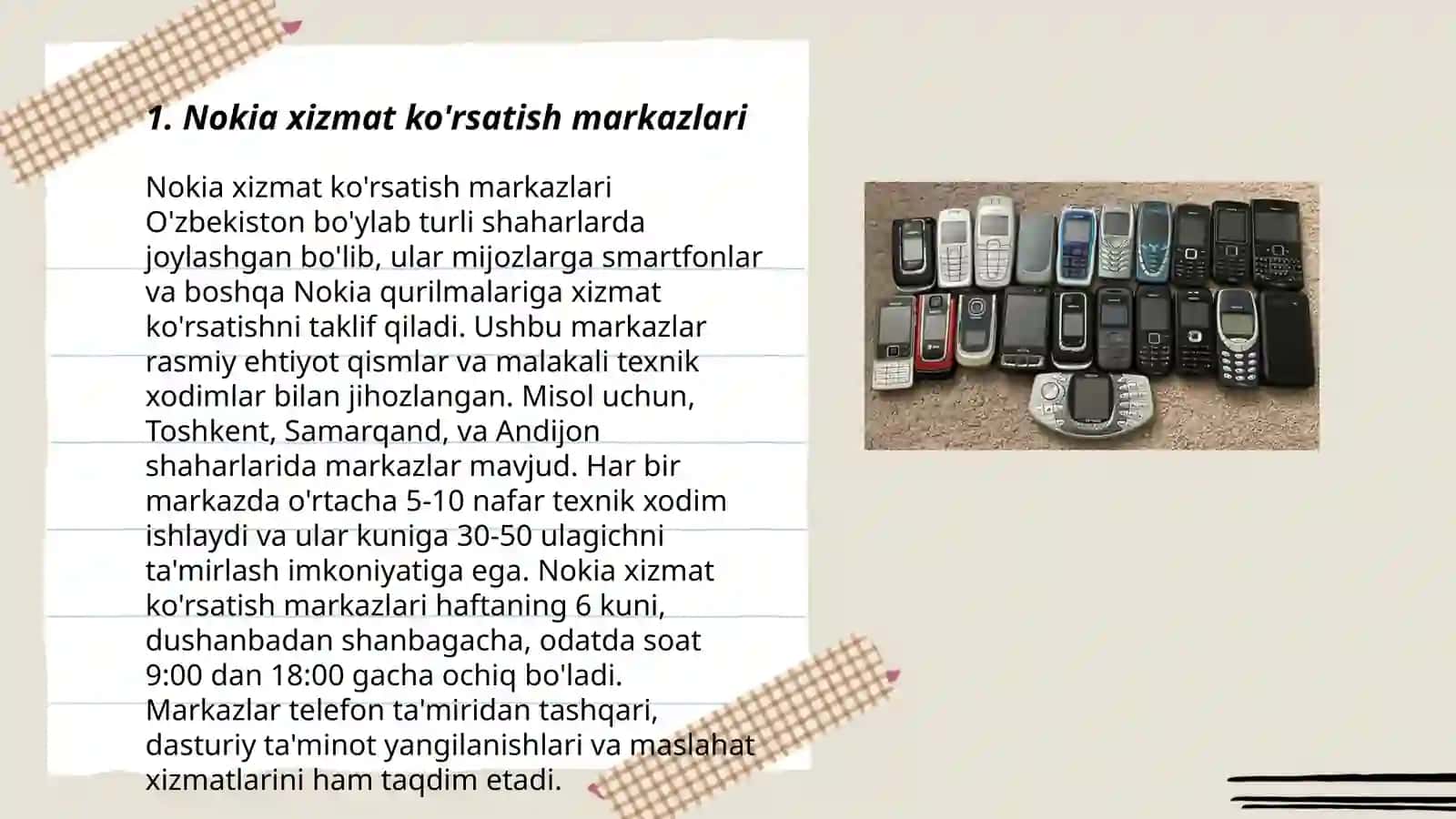 Nokia Service mobil operatsion tizimi 3