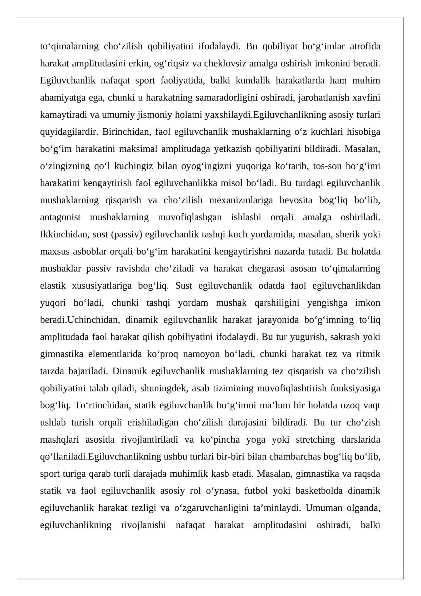 Egiluvchanlik qobiliyatini tarbiyalash 3