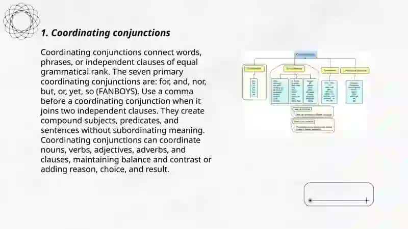 Types of conjuctions 3