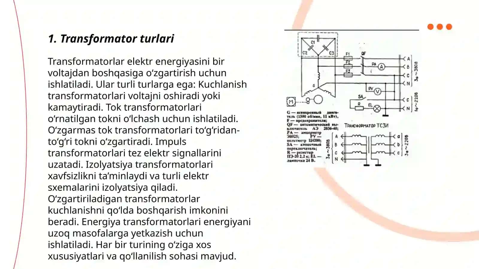 Elektr energiya transformatorlari 3