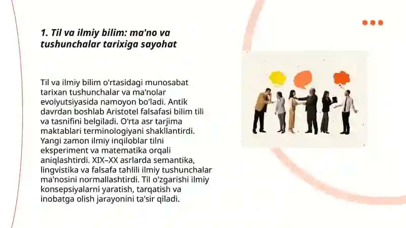 Til falsafasi. Fan tarixiga sayohat 3
