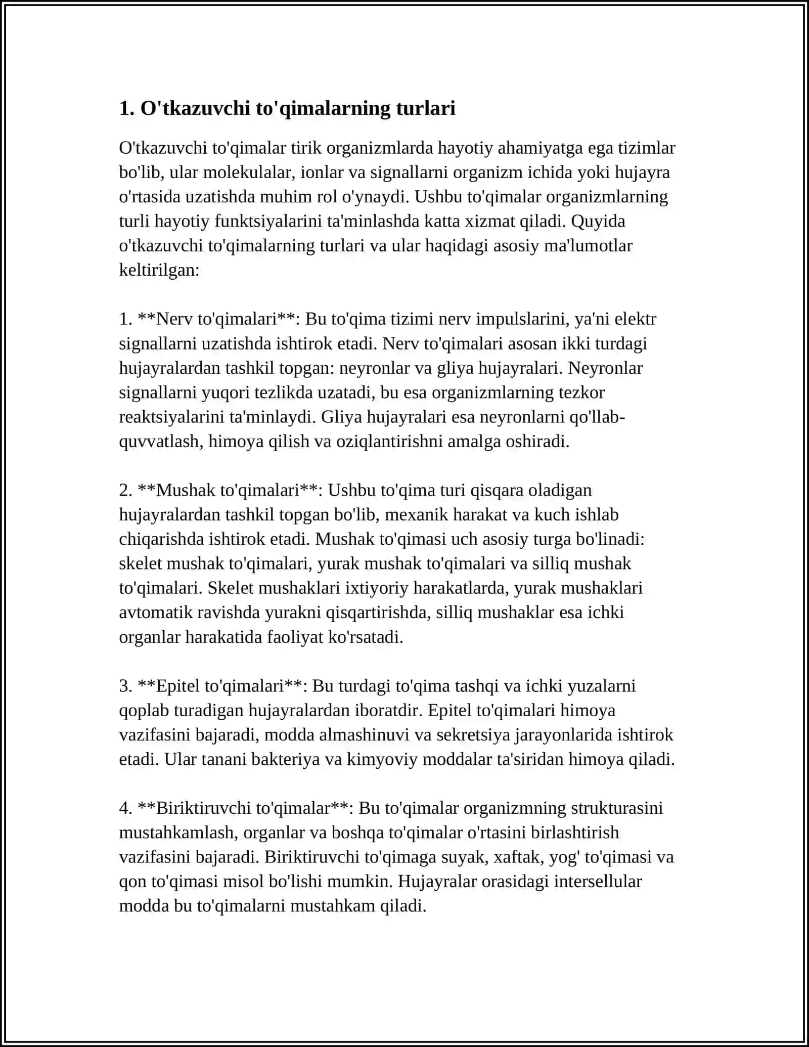 O'TKAZUVCHI TO'QIMA 3
