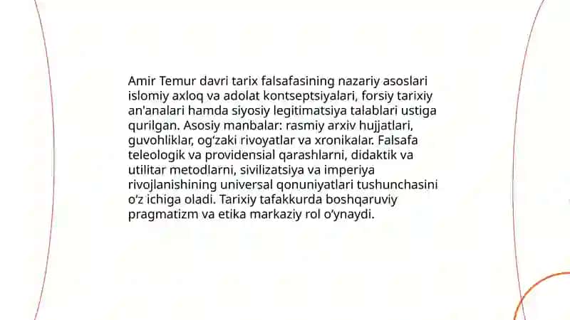Amir Temur davri tarix falsafasi 3