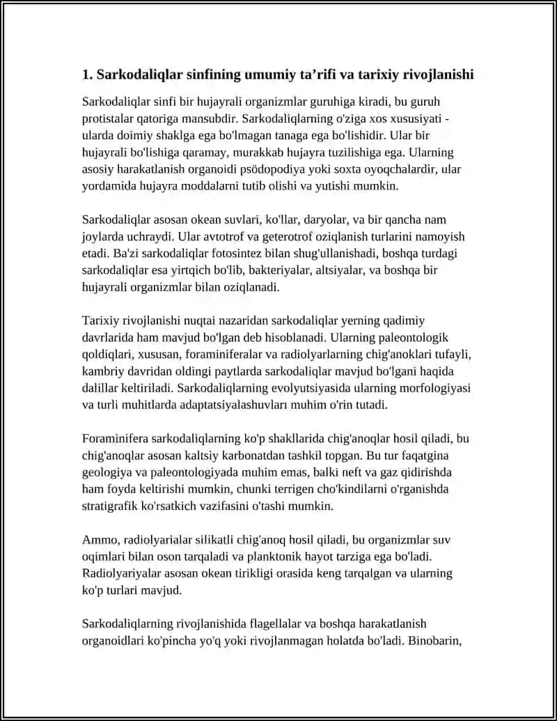 SARKODALILAR SINFI 3