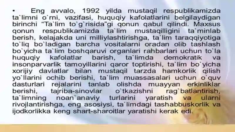 TA’LIM TO’G’RISIDAGI QONUNNI MAZMUNI 3