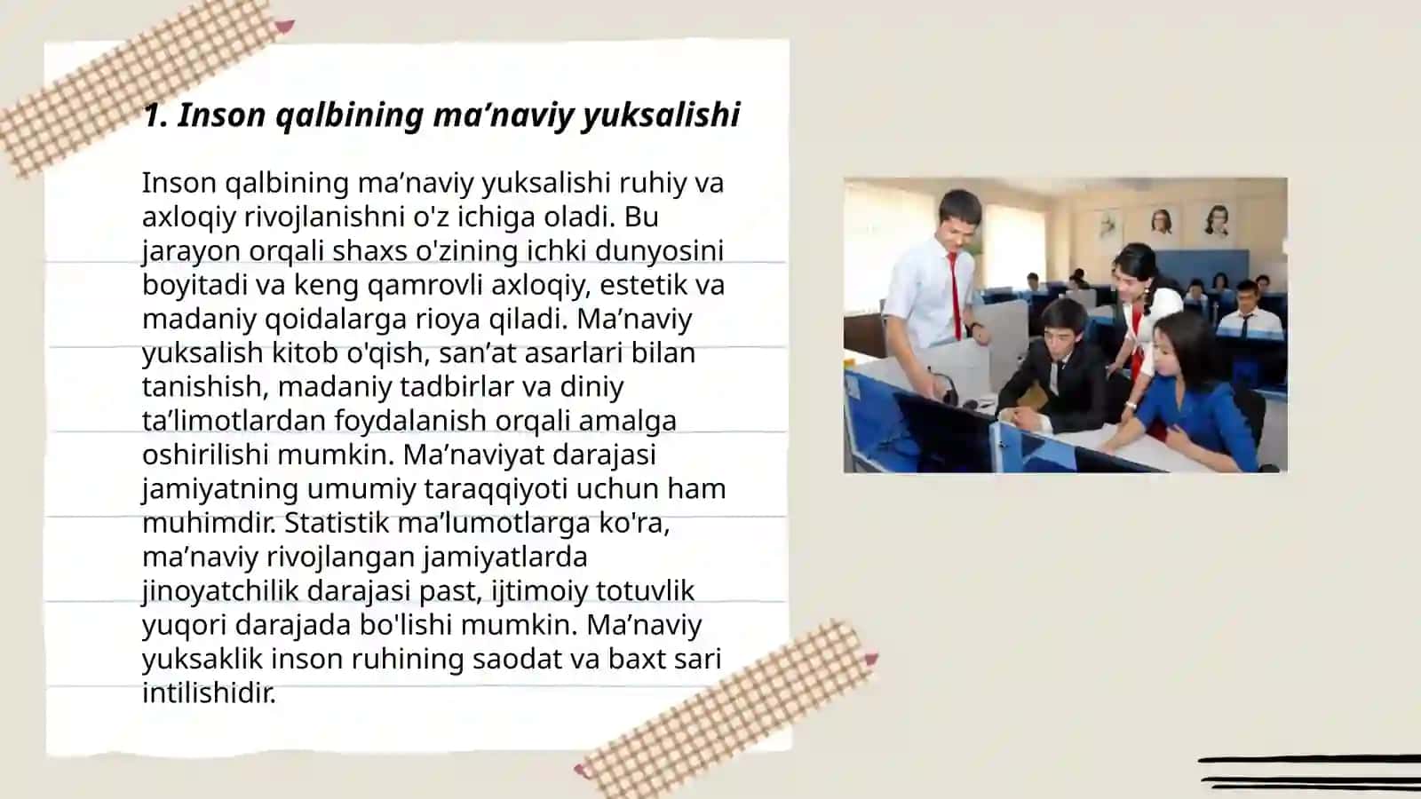 Inson qalbi va maʼnaviy qadriyatlar 3