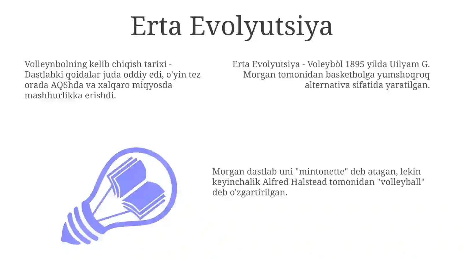 Voleybolning Kelib Chiqish Tarixi 3