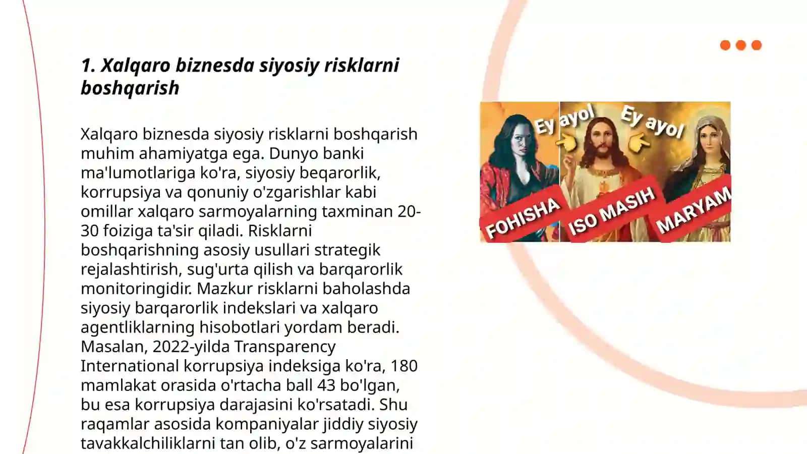 Xalqaro biznesda risklarni boshqarish 3