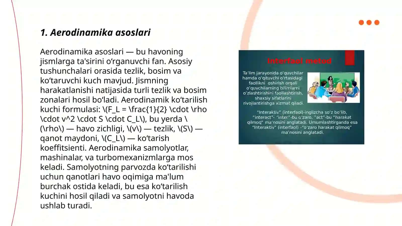 Aerodinamika asoslari 3