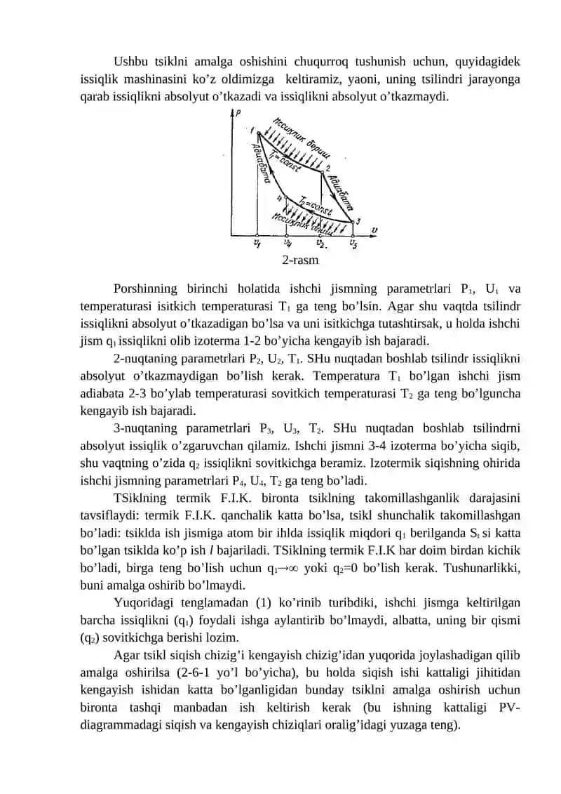 TERMODINAMIKANING IKKINCHI QONUNI 3