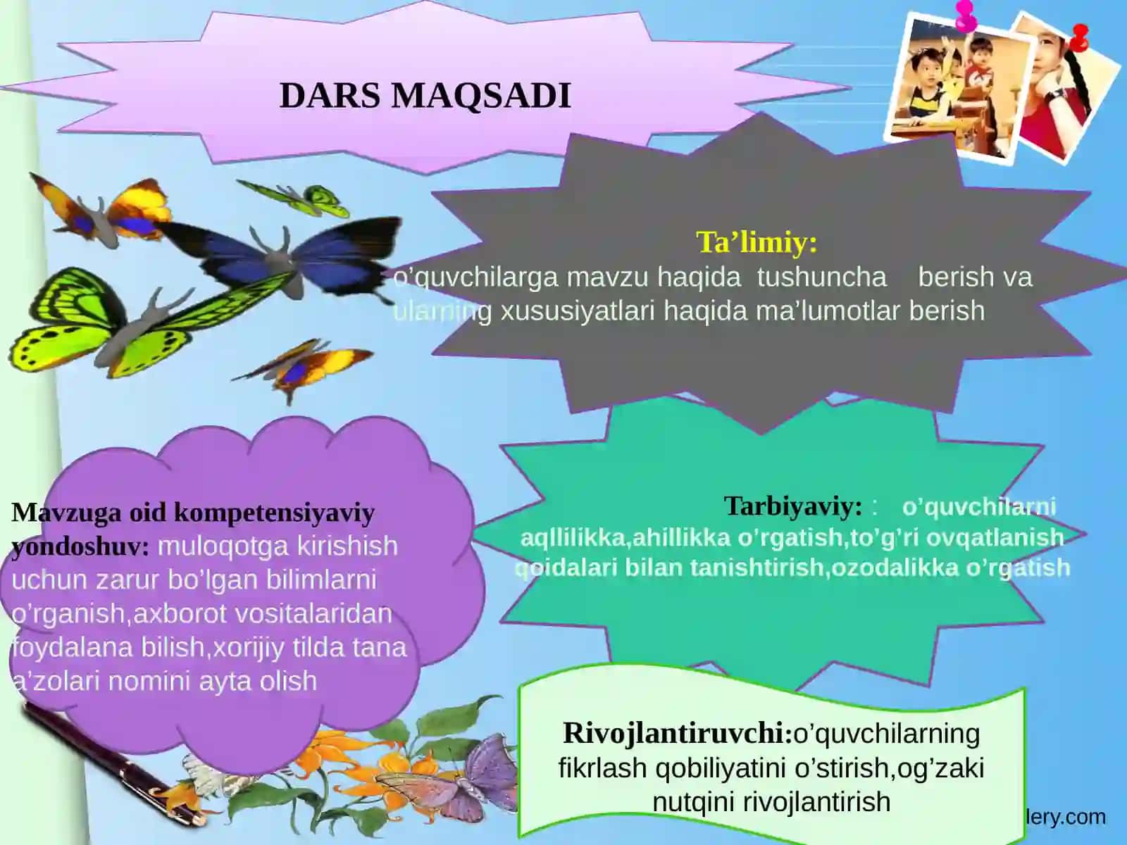 Tabiat shunoslik: Sh, Ch, Ng harflar birikmalari 3