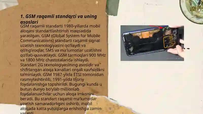 GSM raqamli standarti.DEST texnologiyasi 3