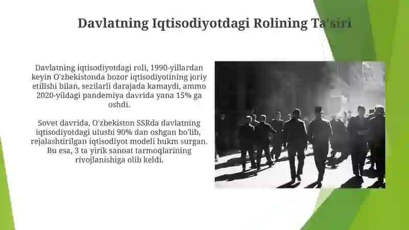 Davlatning Iqtisodiyotdagi Rolining Ta'siri 3
