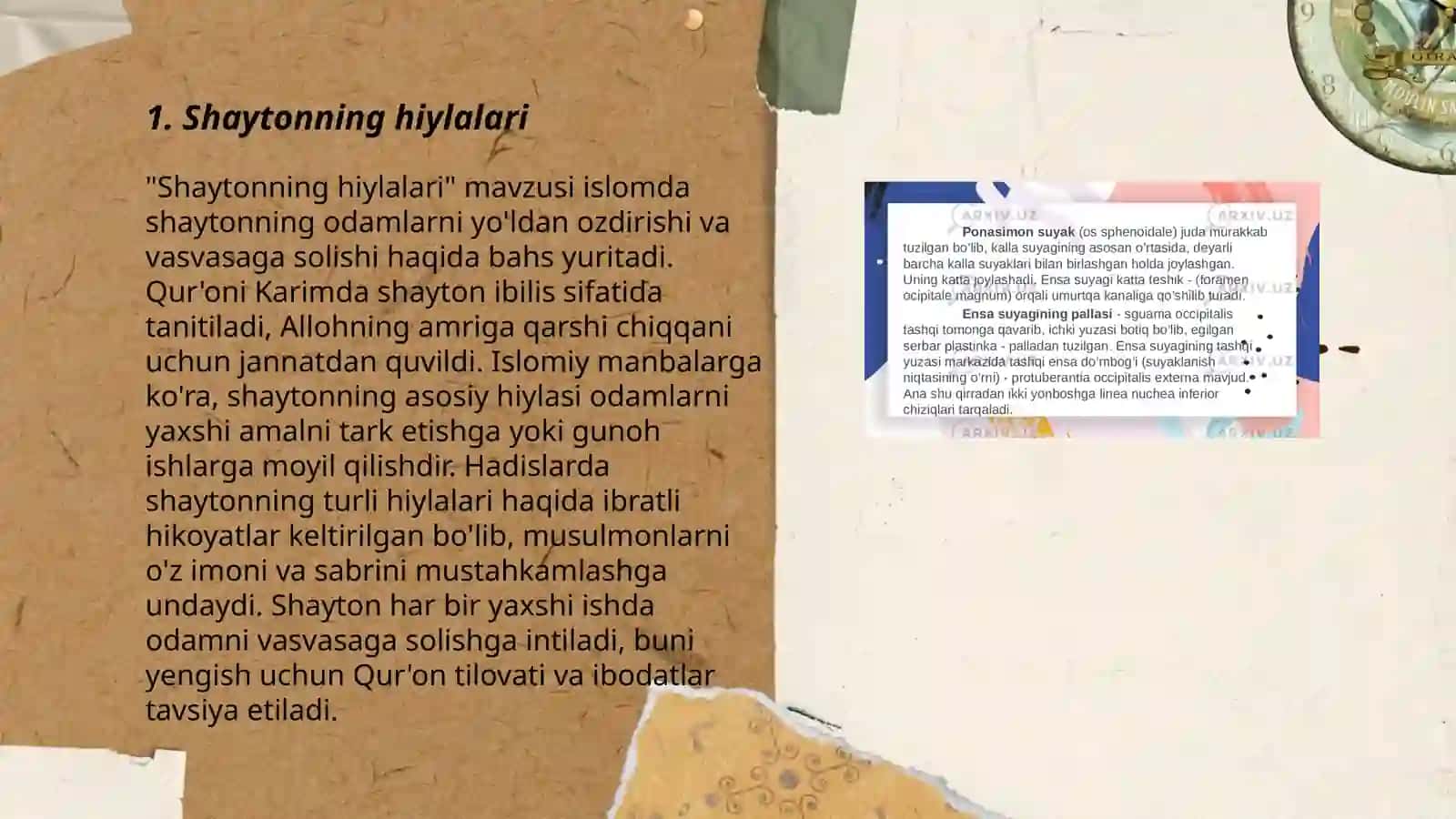 Shaytonning hiylalari 3