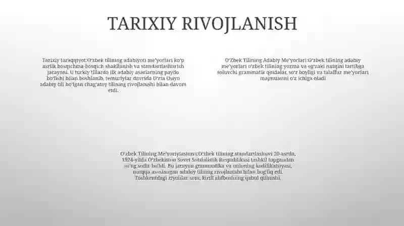Oʻzbek Tilining Adabiy Me'Yorlari:) 3