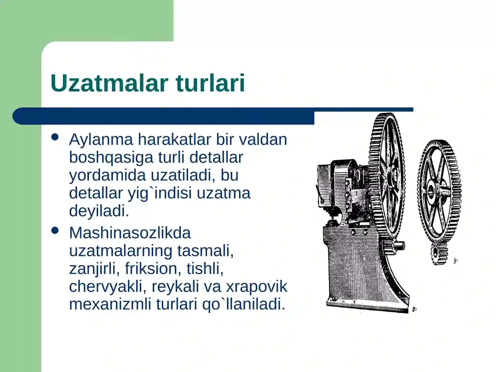 Uzatmalarning yangi turlari 3