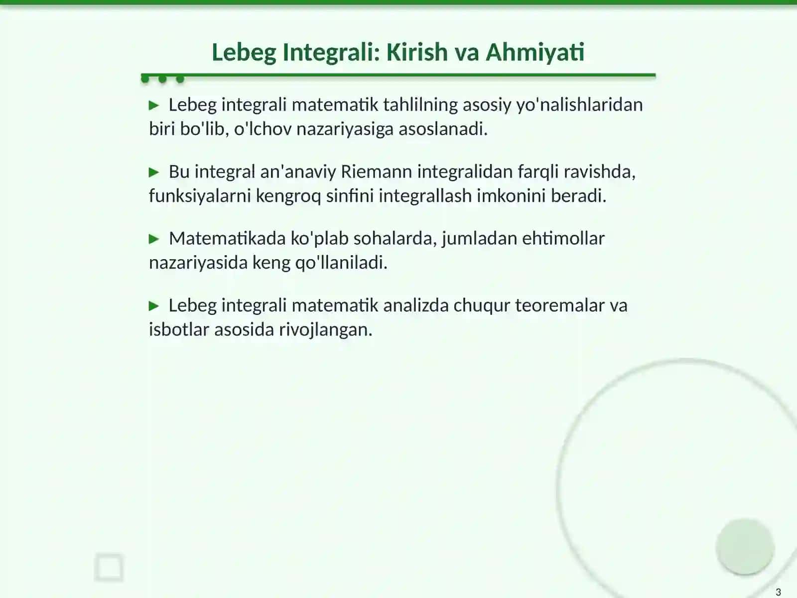 Lebeg Integrali Haqida Teoremalar Isbotlari 3