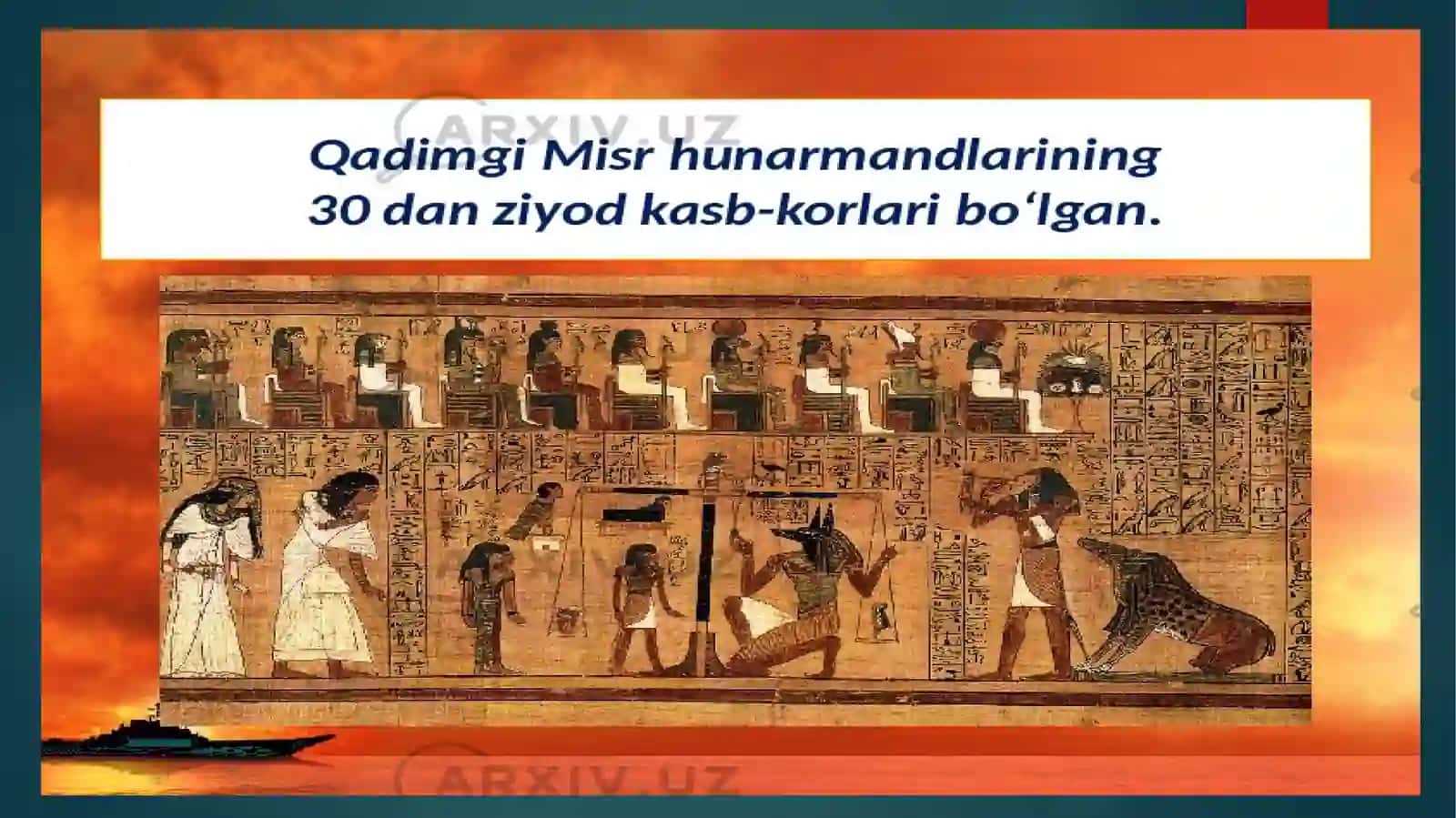 Qadimgi Misrning ijtimoiy tizimi 3