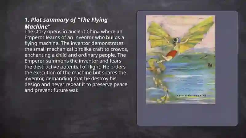 "The Flying Machine" by Ray Bradbury 3