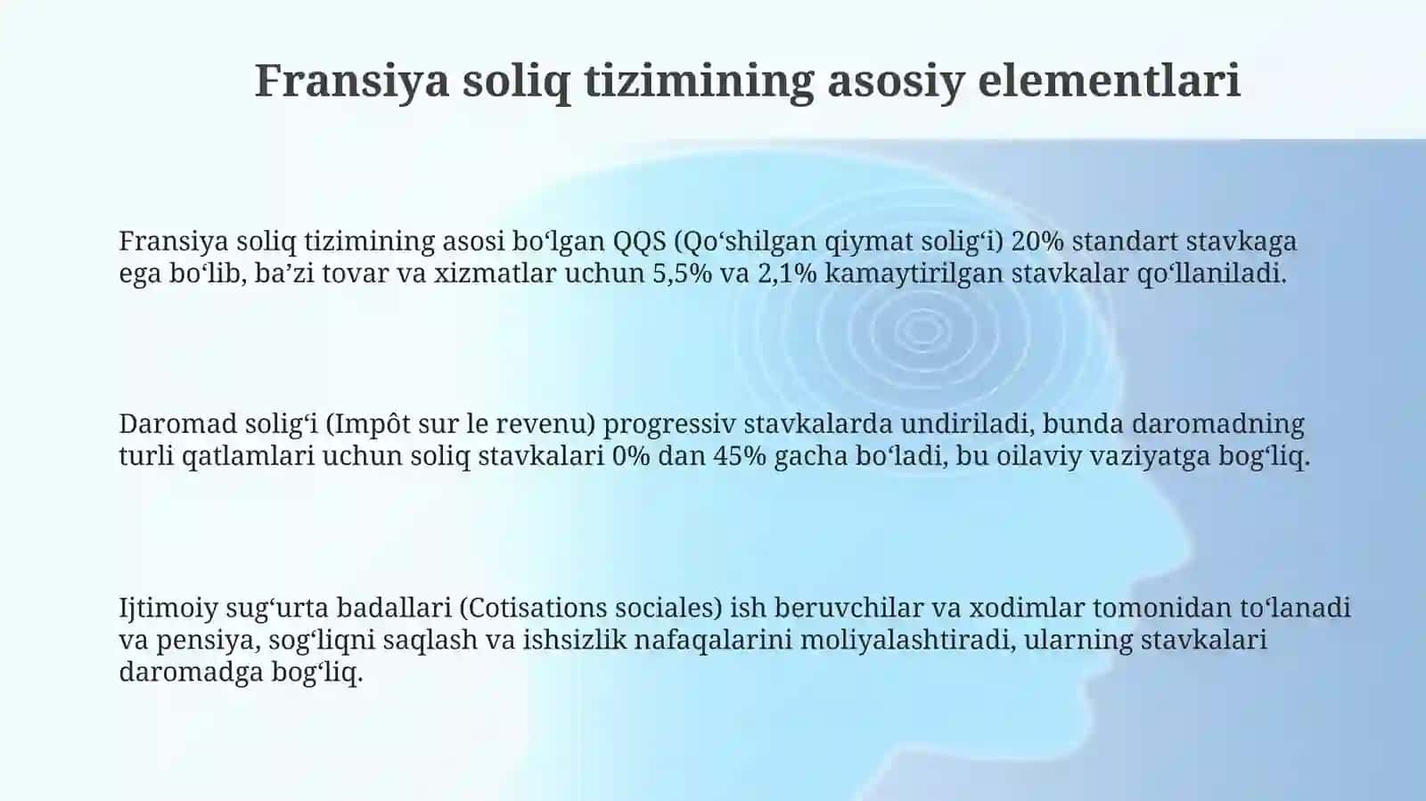 Fransiyaning soliq tizimi 3
