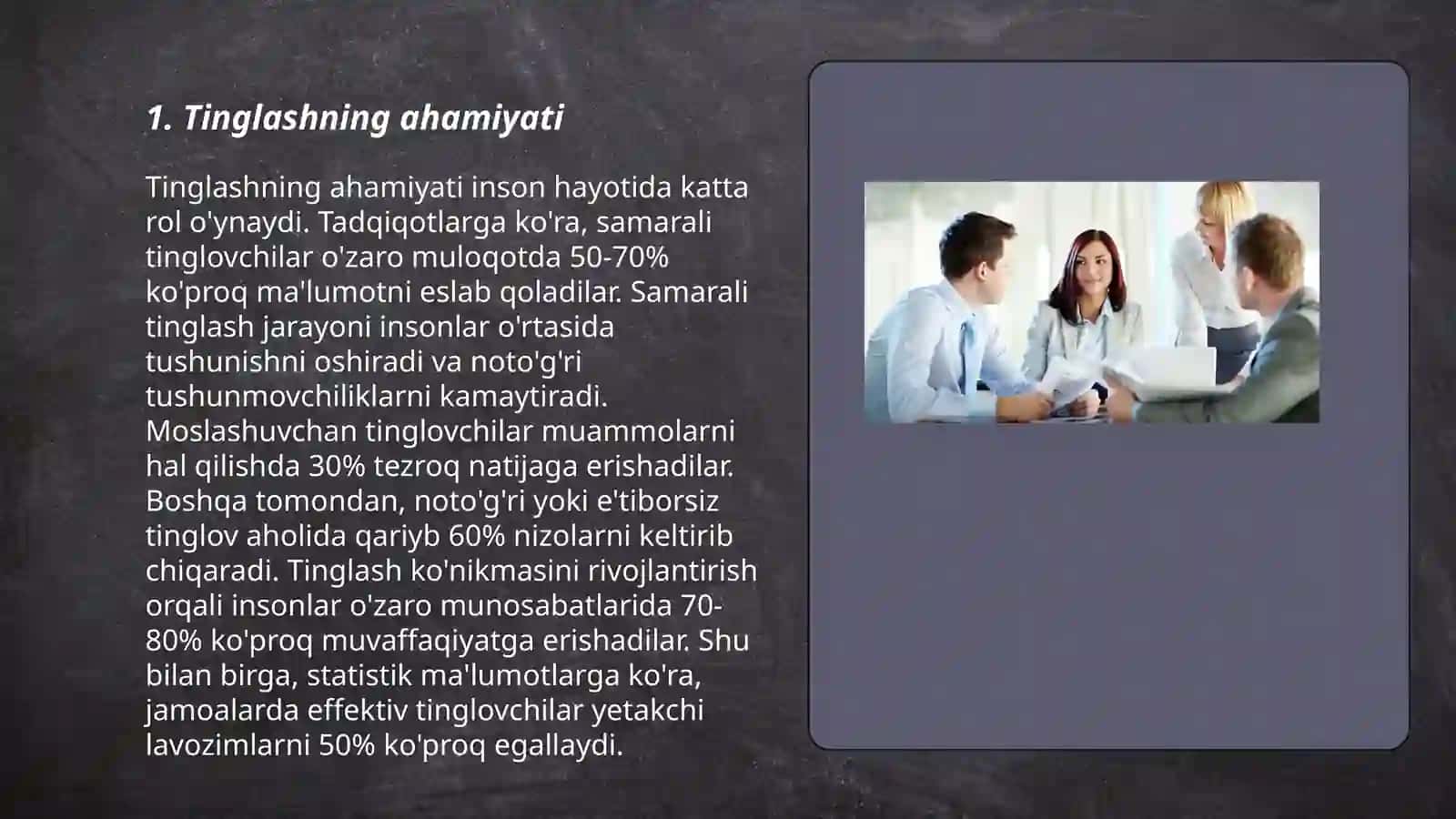 Muloqotda tinglash va sukut madaniyati 3