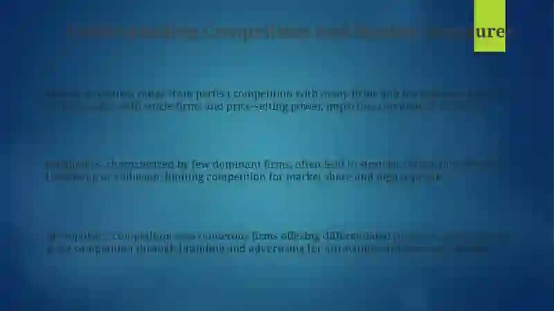 Understanding Market Competition 3