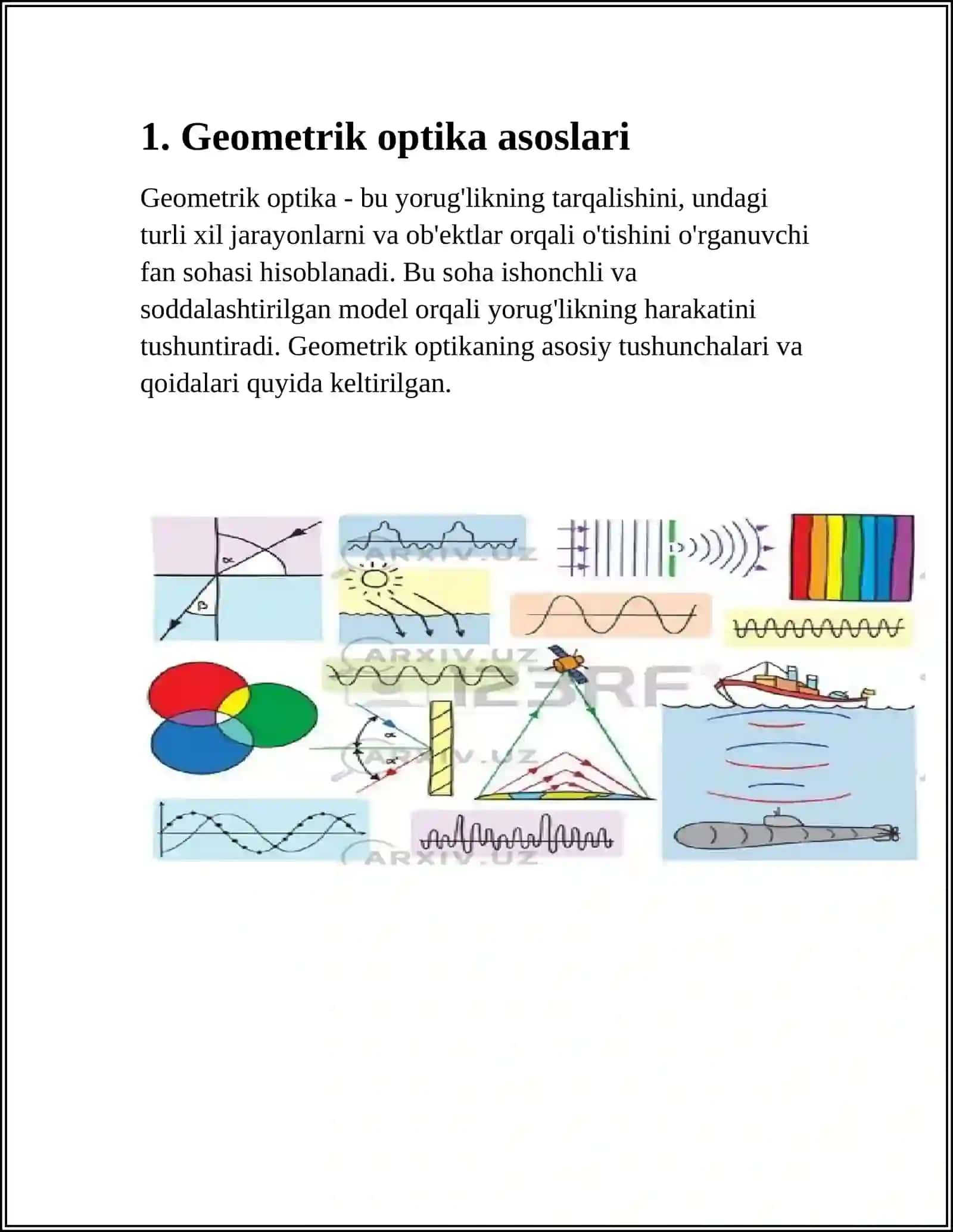 GEOMETRIK OPTIKA ASOSLARI 3