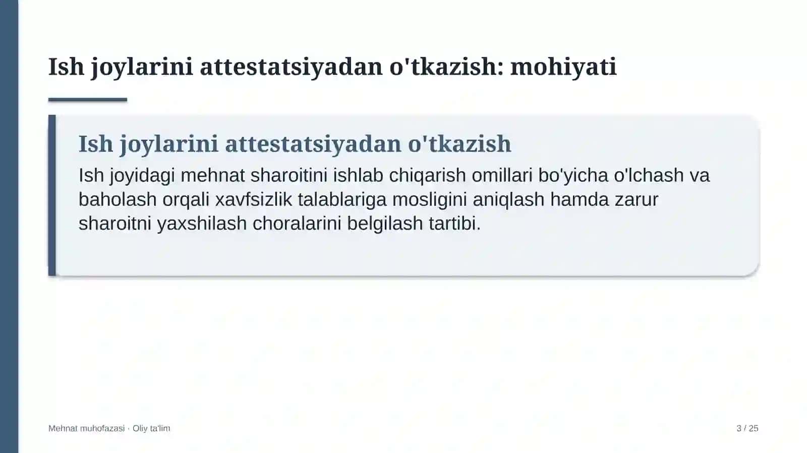 qo'ychilikda ish joylarini attestatsiyadan o'tkazish 2707 3