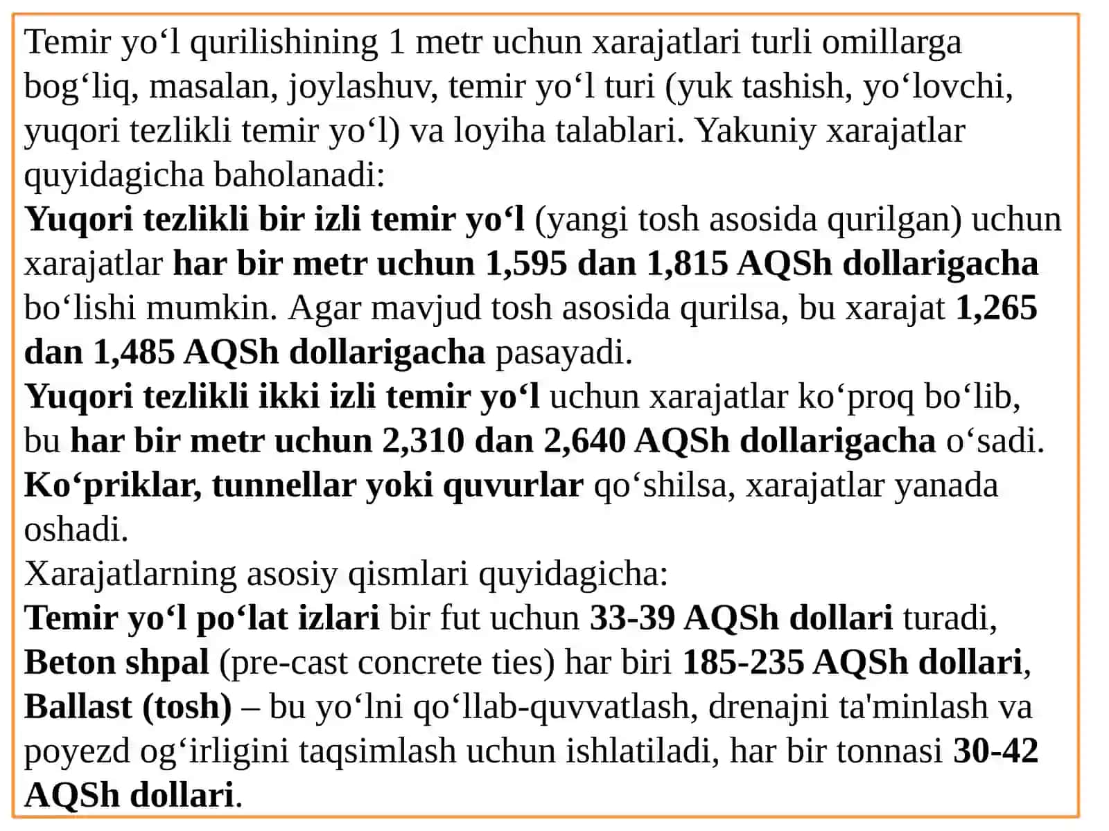 Karyer temir yo‘l tizimlari va qismlari 3