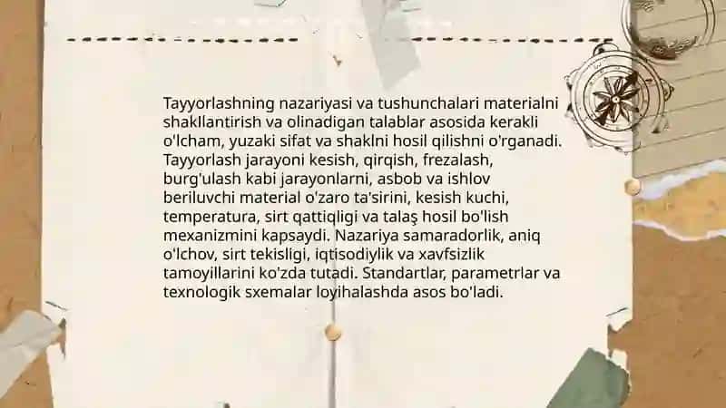 Tayyorlash 3