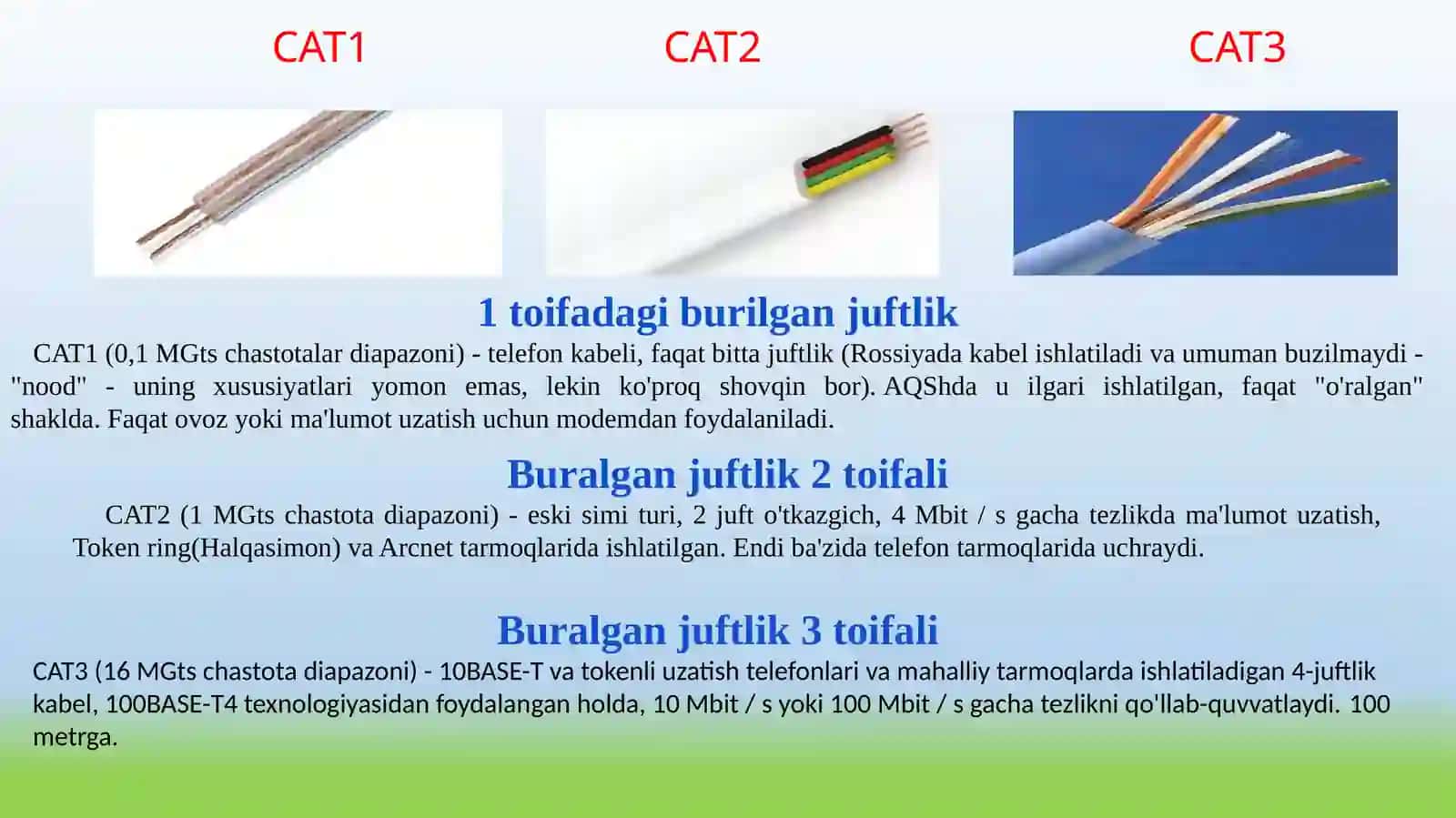 Elektrik aloqa kabelari 3