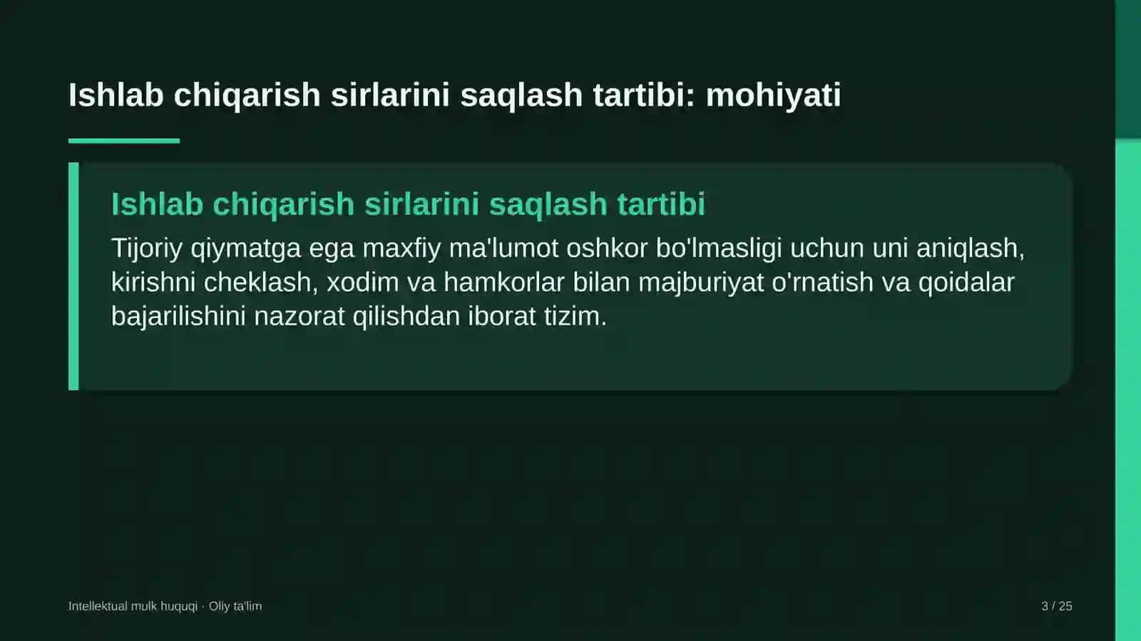 Ko'mir konlarida ishlab chiqarish sirlarini saqlash tartibi 3