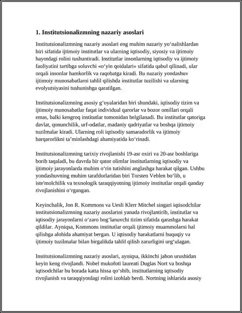 INSTITUTSIONALIZM 3