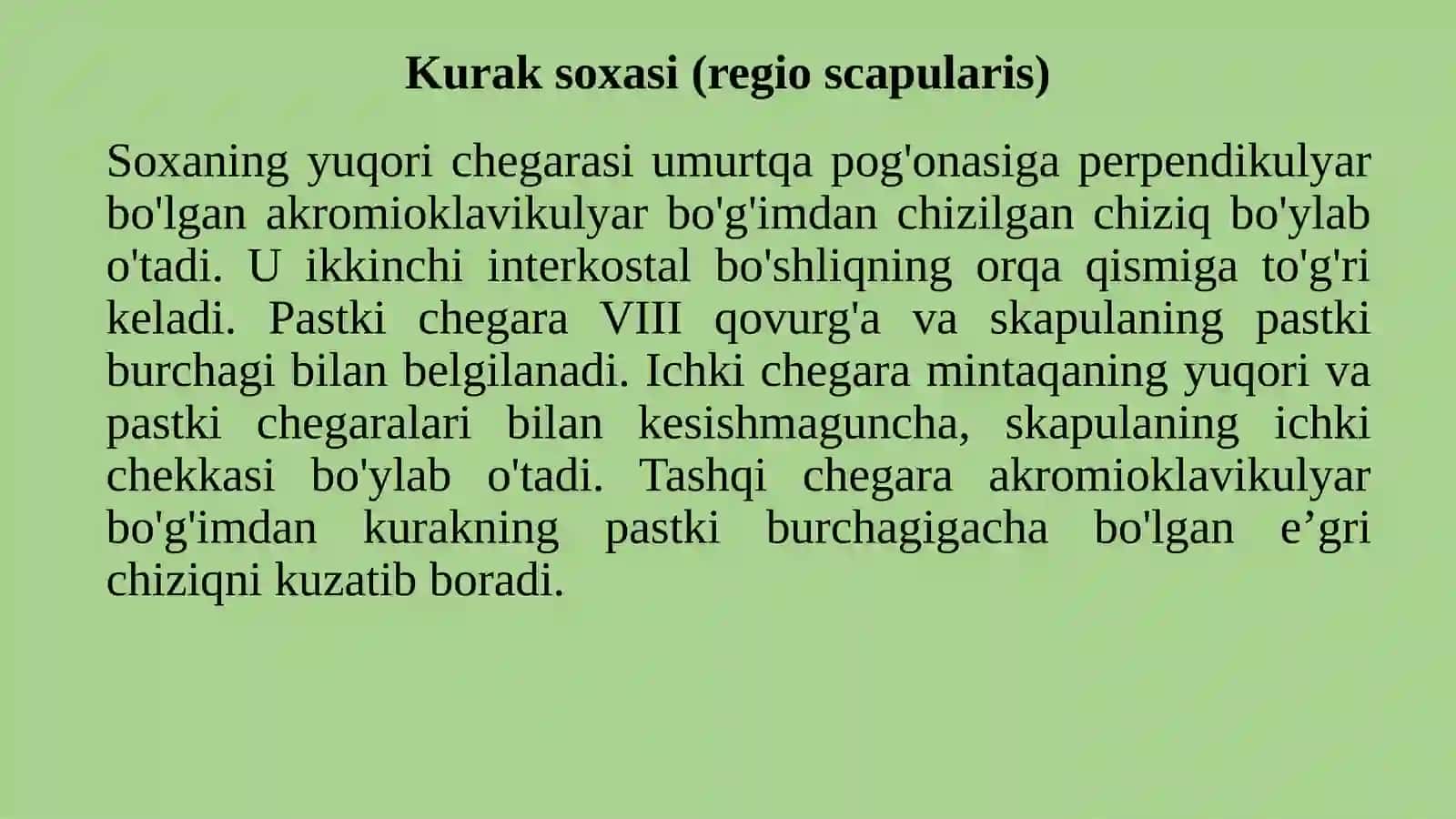 Qo‘lning klinika anatomiya 3