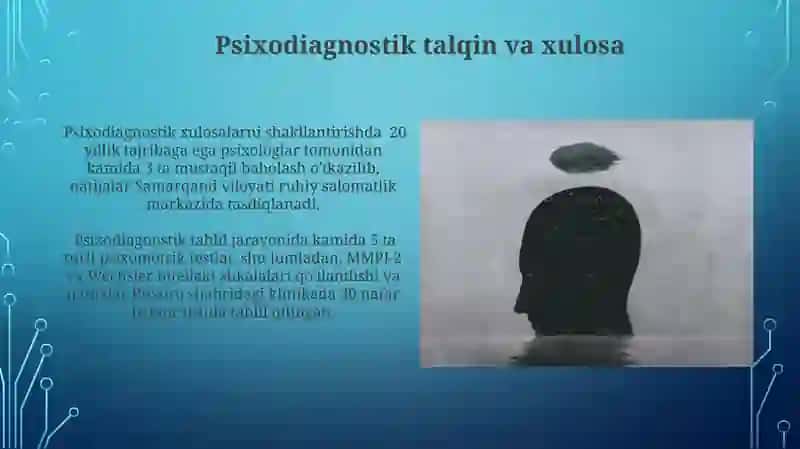 Psixodiagnostika tushunchasi 3