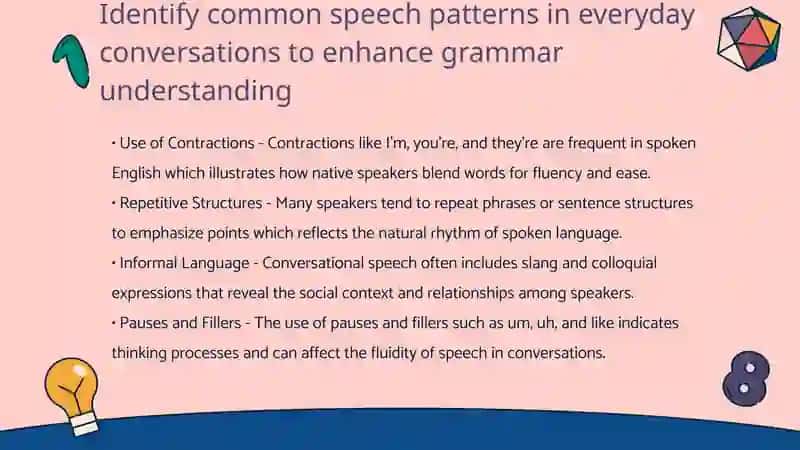 Teaching grammar by using speech patterns 3