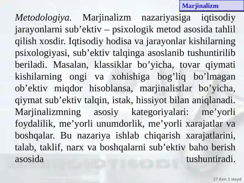 Marjinalizm 3