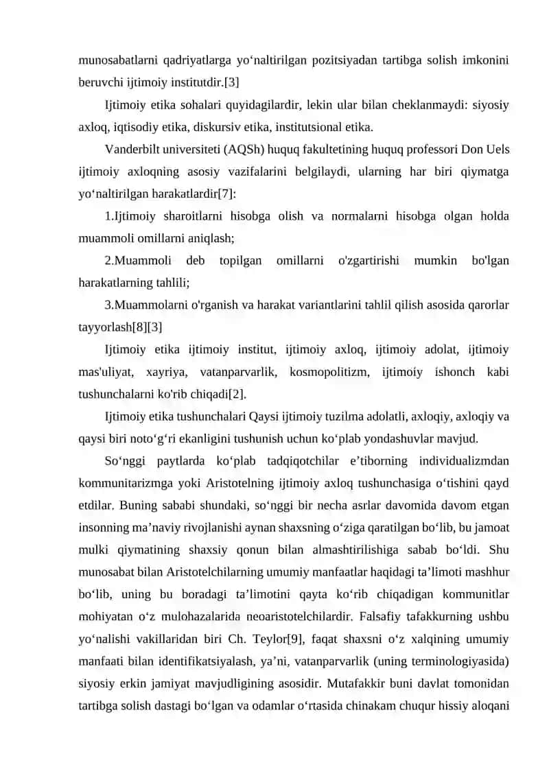 IJTIMOIY ISHDA AXLOQIY STANDARTLAR 3