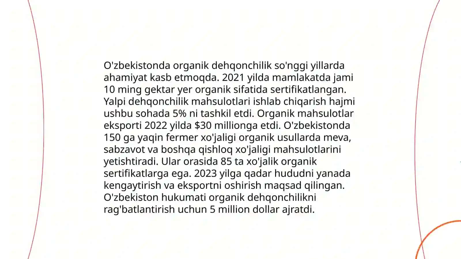 O'zbekistoni organik dunyosi 3