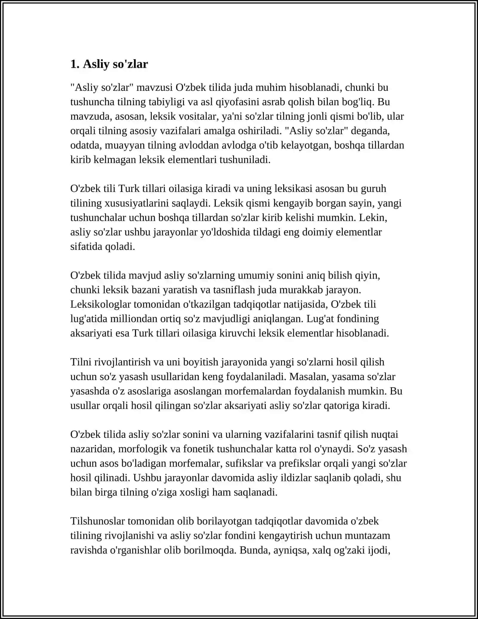 O'ZBEK TILI LEKSIKASINING BOYISH MANBALARI 3