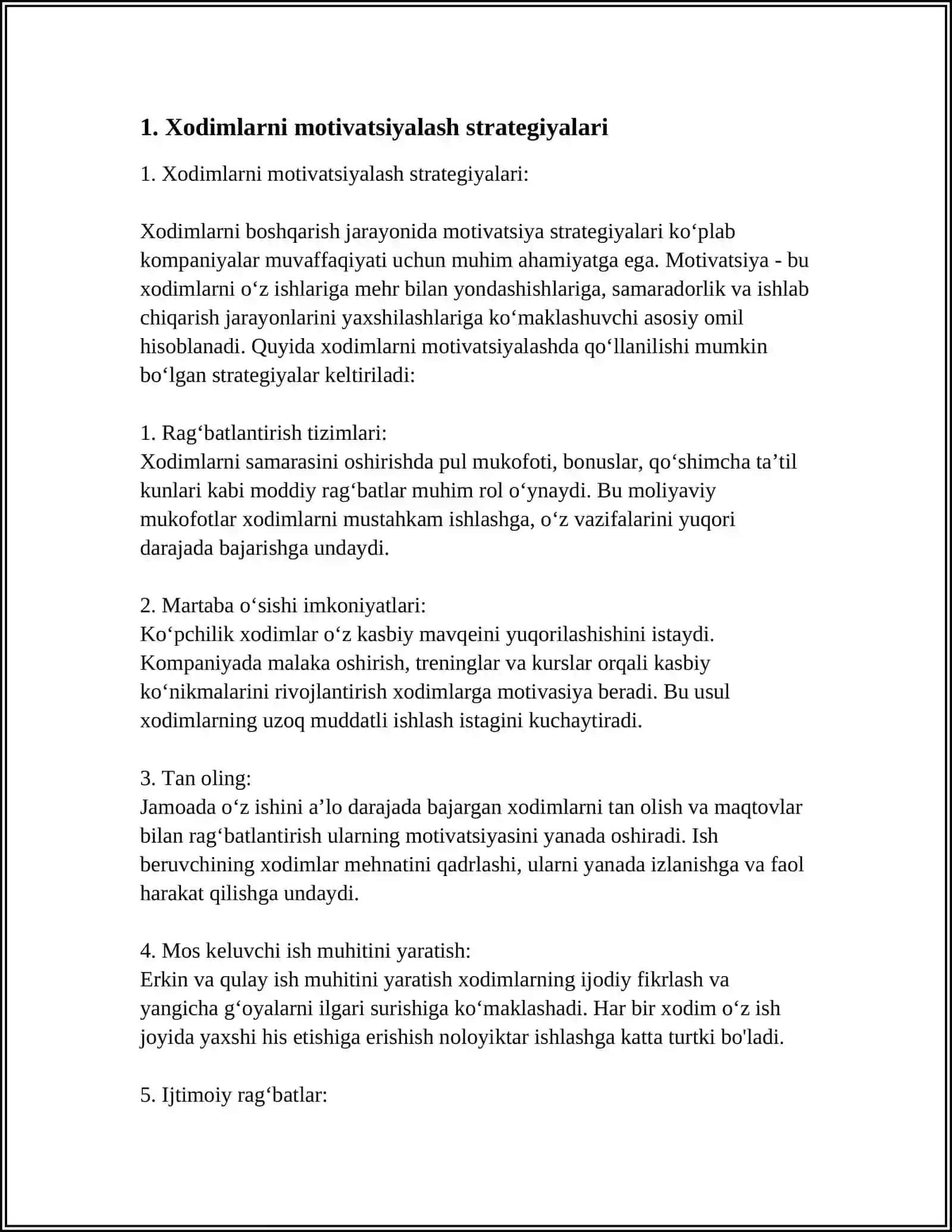 FAOLYATNI TAKOMILLASHTIRISH JARAYINIDA XODIMLARNI BOSHQARISH 3