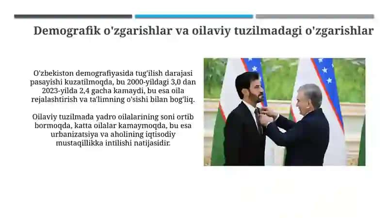 Ozbekiston Respublikasidagi ijtimoiy ozgarishlar 3
