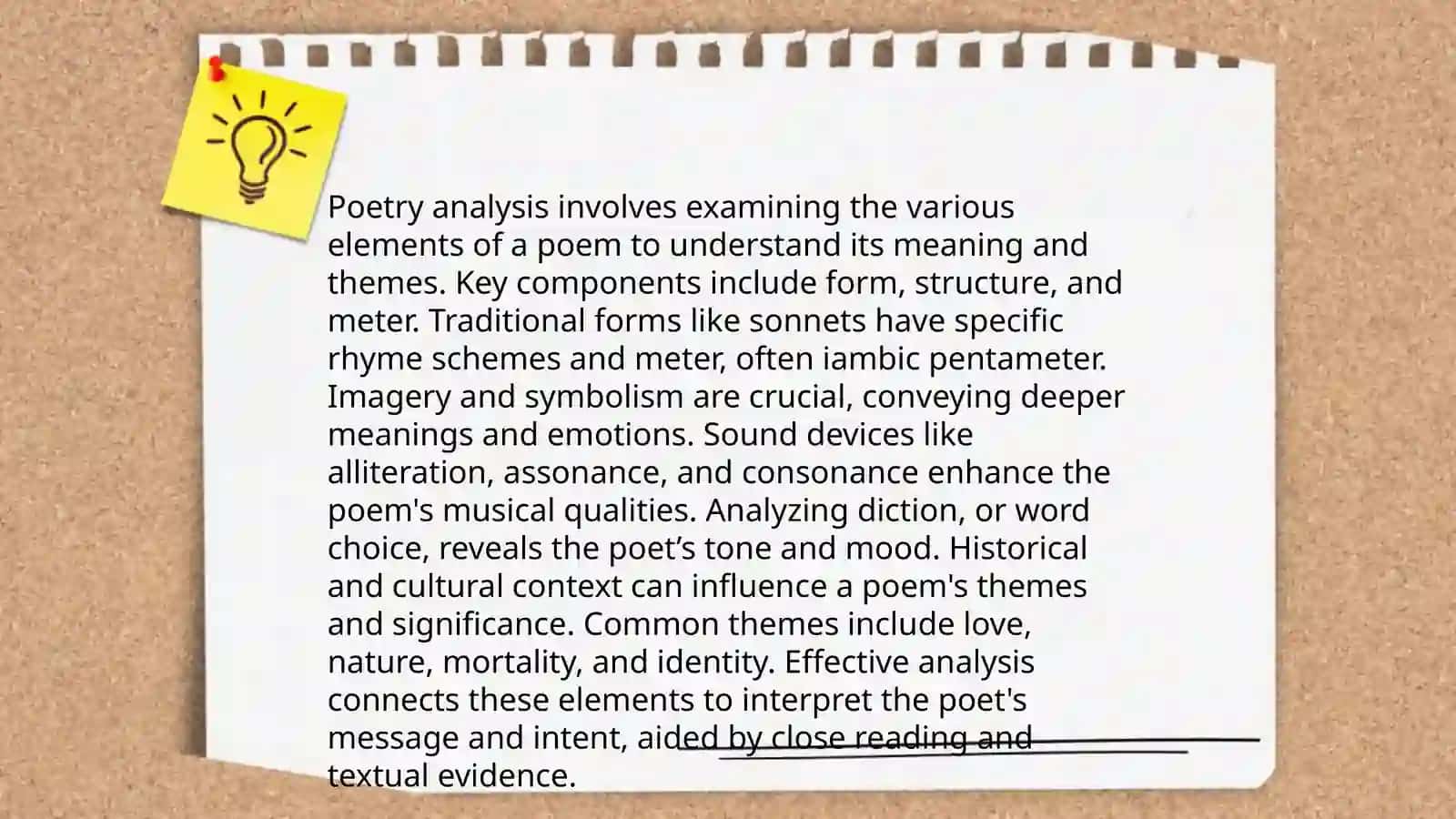 Poetry Analysis 3