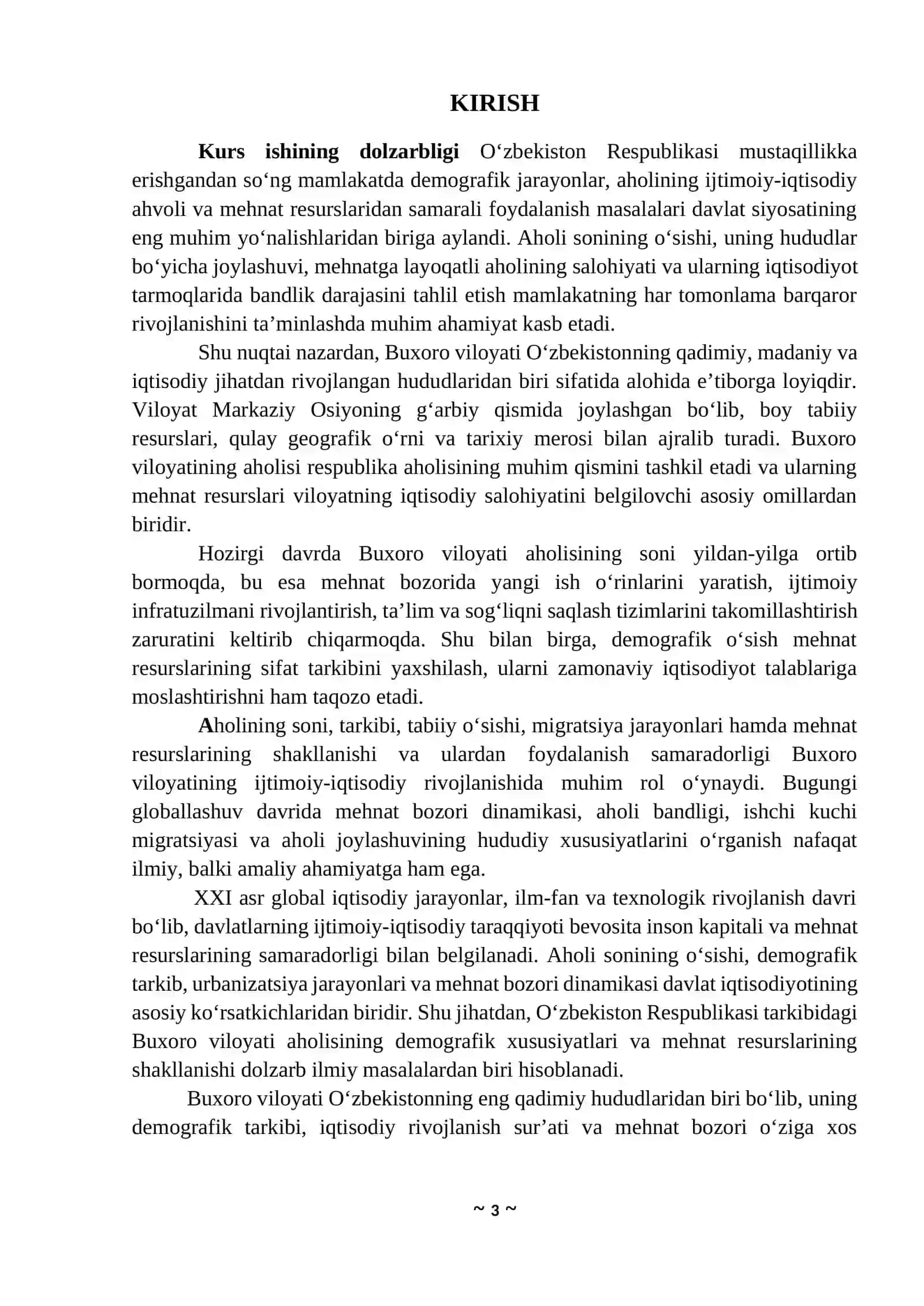 Buxoro viloyati aholisi va mehnat 3