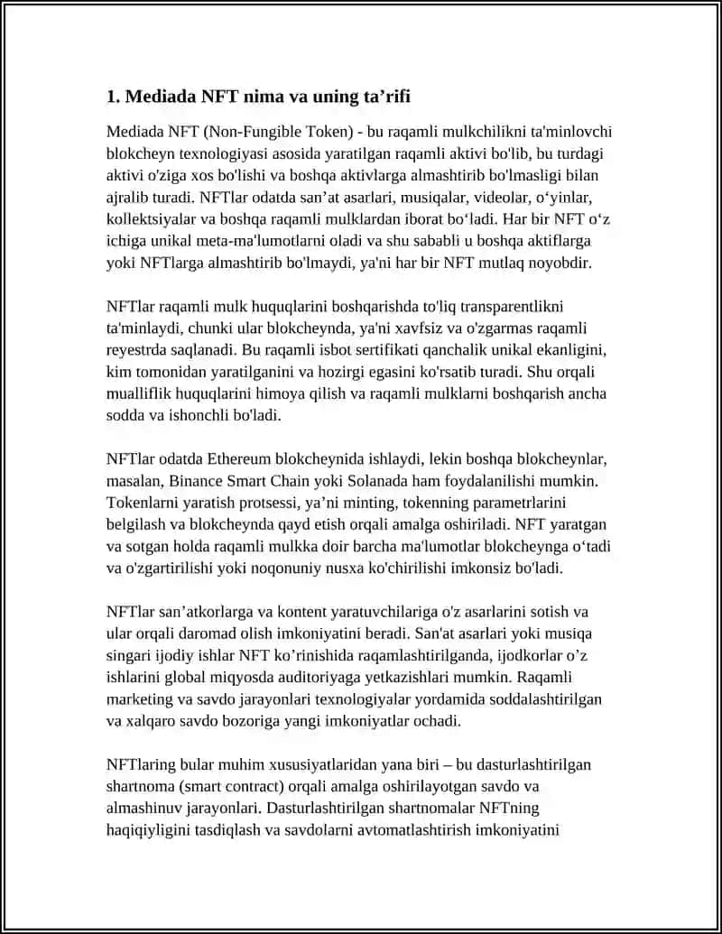 Mediada NFT 3