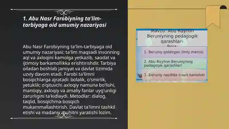 Abu Nasr Farobiyning pedagogik qarashlari 3