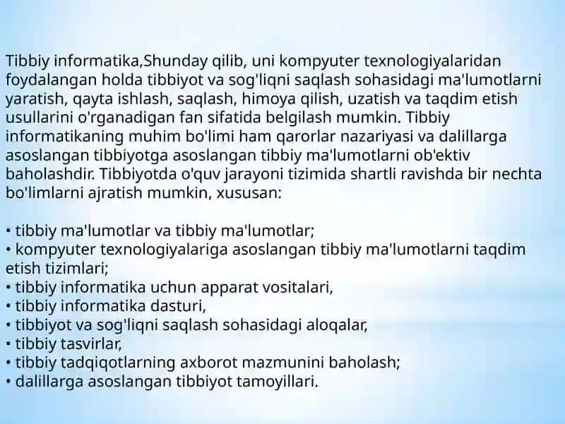 INTERNET TARMOG’IDA FARMOKOLOGIYAGA OID DASTURLAR 3